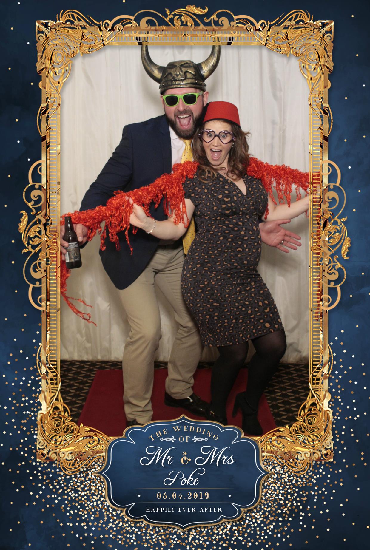 Mr & Mrs Poke | View more photos from the event at gallery.myphotoboothexperience.co.uk/u/MyPhotoBoothExperienceLtd/Mr-Mrs-Poke
